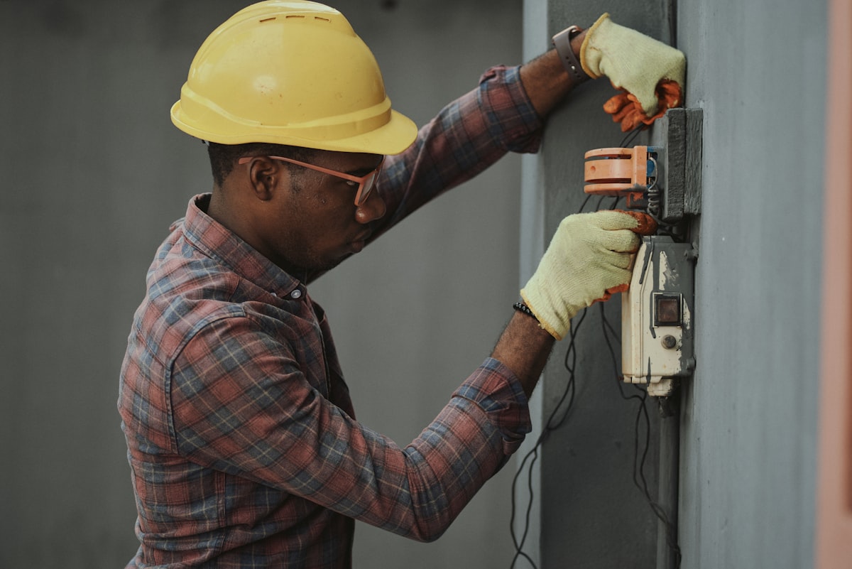 Electrical and plumbing work in New York